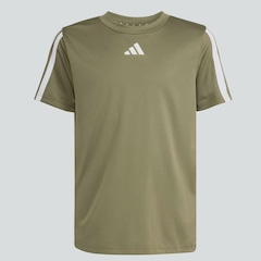 Camiseta Infantil 3 Stripes adidas - Foto 6