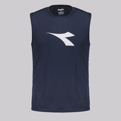 Camiseta Regata Machão Diadora Big Logo FutFanatics Masculina - Foto 4
