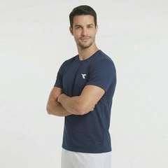 Camiseta Masculina Logo Diadora - Foto 2