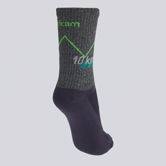 Meia Cano Medio Rikam Performance Running Poliamida 10Km - Foto 2