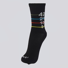 Meia Cano Medio Rikam Performance Running Poliamida 5Km - Foto 1