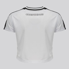 Cropped do Corinthians Logo Dry FutFanatics Feminino - Foto 3