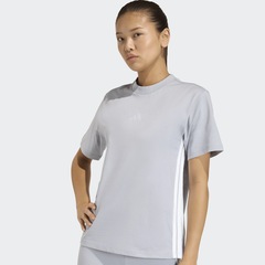 Camiseta Feminina 3S SJ T adidas - Foto 5
