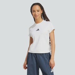 Camiseta Feminina Baby Look ZNE adidas - Foto 1