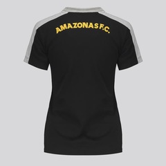 Camisa Onça Amazonas Concentração 2025 FutFanatics Feminina - Foto 3