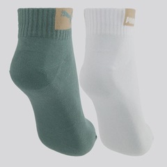 Kit Meia Cano Baixo 2 Pares Puma - Foto 2