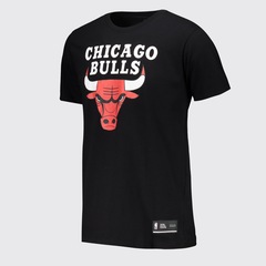 Camiseta NBA Chicago Bulls Big Logo Classic FutFanatics Masculina - Foto 2