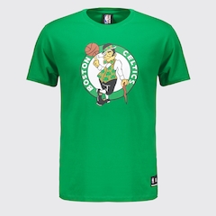 Camiseta NBA Bonston Celtics Big Logo FutFanatics Masculina - Foto 1