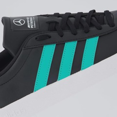 Tênis Masculino Mercedes AMG Petronas Vl Court adidas - Foto 7