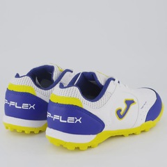 Chuteira de Society Infantil Top Flex Joma - Foto 3