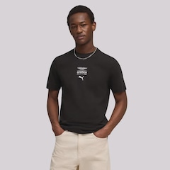 Camiseta Masculina Aston Martin F1 Team Essential Logo 1 Puma - Foto 1