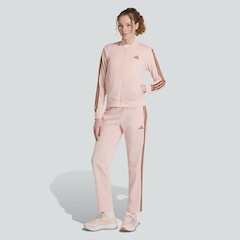 Agasalho Feminino ESS 3 Stripes TS adidas - Foto 1