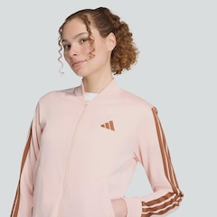 Agasalho Feminino ESS 3 Stripes TS adidas - Foto 5