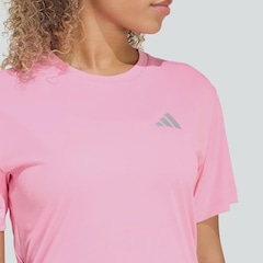 Camiseta Adidas Run Ess Tee Feminina Rosa - Foto 6