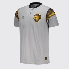 Camisa Onça Amazonas Jogo Comissão 2025 FutFanatics Masculina - Foto 2