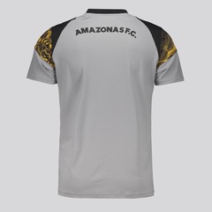 Camisa Onça Amazonas Jogo Comissão 2025 FutFanatics Masculina - Foto 3