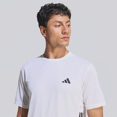 Camiseta Masculina WE Base 3 Stripes adidas - Foto 3