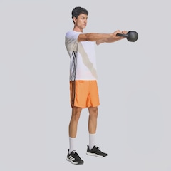 Camiseta Masculina WE Base 3 Stripes adidas - Foto 4