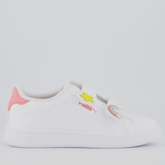 Tênis Infantil Smash 3.0 Badges V Ps Puma - Foto 1