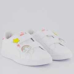 Tênis Infantil Smash 3.0 Badges V Ps Puma - Foto 2