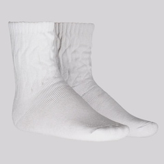 Kit Meia Cano Alto Aerobic Feminina 3 Pares Selene - Foto 1