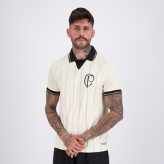 Camiseta Polo Corinthians Dry Logo CP FutFanatics Masculina - Foto 3