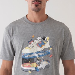 Camiseta New Balance Center 550 Masculina - Foto 4