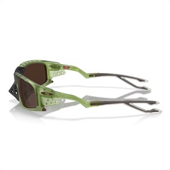 Óculos de Sol Unissex Oakley Plantaris SQ Prizm Tungsten - Foto 4