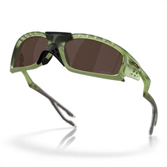 Óculos de Sol Unissex Oakley Plantaris SQ Prizm Tungsten - Foto 5