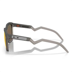 Óculos de Sol Unissex Oakley HSTN SQ Prizm Ruby - Foto 4