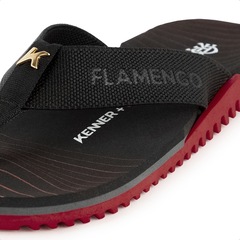 Chinelo Masculino Kenner NK6 Pro Flamengo Rubro-Negro - Foto 4