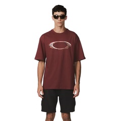 Camiseta Oakley Ellipse Magma Masculina - Foto 1