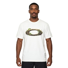 Camiseta Oakley Ellipse Natureverse Rusty Masculina - Foto 1