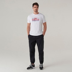 Camiseta New Balance Linear Lines Masculina - Foto 5