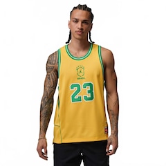 Regata Brasil Jordan Essentials Mesh Masculina - Foto 1