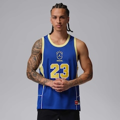 Regata Brasil Jordan Essentials Mesh Masculina - Foto 1