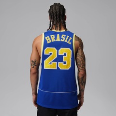 Regata Brasil Jordan Essentials Mesh Masculina - Foto 2