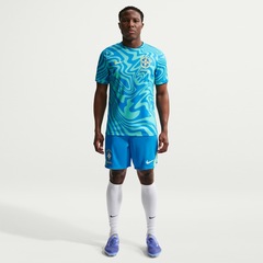 Camiseta do Brasil Dri-FIT Nike Academy Pro Pré-Jogo Masculina - Foto 4