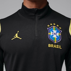 Camiseta Brasil Jordan Manga Longa Academy Pro 2026 Treino Masculina - Foto 4