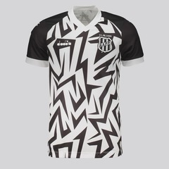 Camisa da Ponte Preta Aquecimento Atleta 2025 Diadora - Masculina - Foto 4