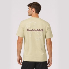 Camiseta Fila Comfort Italia Graphic - Masculina - Foto 3