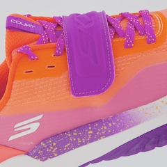 Tênis Feminino Skechers Viper Court Elite 2 - Foto 7