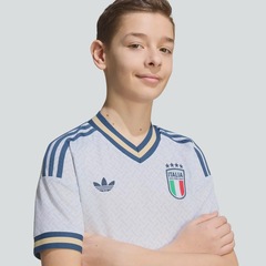 Camisa da Itália Away 2026 adidas - Infantil - Foto 3