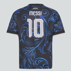 Camisa da Argentina Away 2026 10 Messi adidas - Infantil - Foto 1