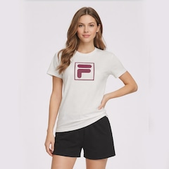 Camiseta Fila Comfort F-Box Graphic - Feminina - Foto 1