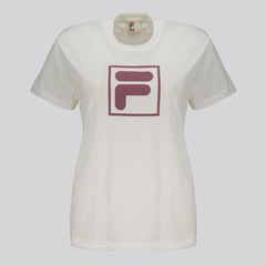 Camiseta Fila Comfort F-Box Graphic - Feminina - Foto 4