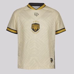 Camisa do Amazonas Povos Originários 2025 Onça - Infantil - Foto 4