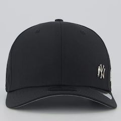 Boné Aba Curva New Era MLB New York Yankees Flawless 970SS Unissex - Foto 2