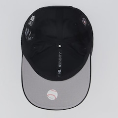 Boné Aba Curva New Era MLB New York Yankees Flawless 970SS Unissex - Foto 4