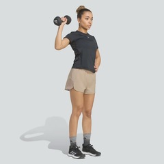 Shorts Feminino Tech Pacer adidas - Foto 3